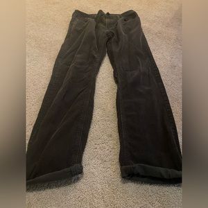 Vintage style, black corduroy banana republic pants - 32x32